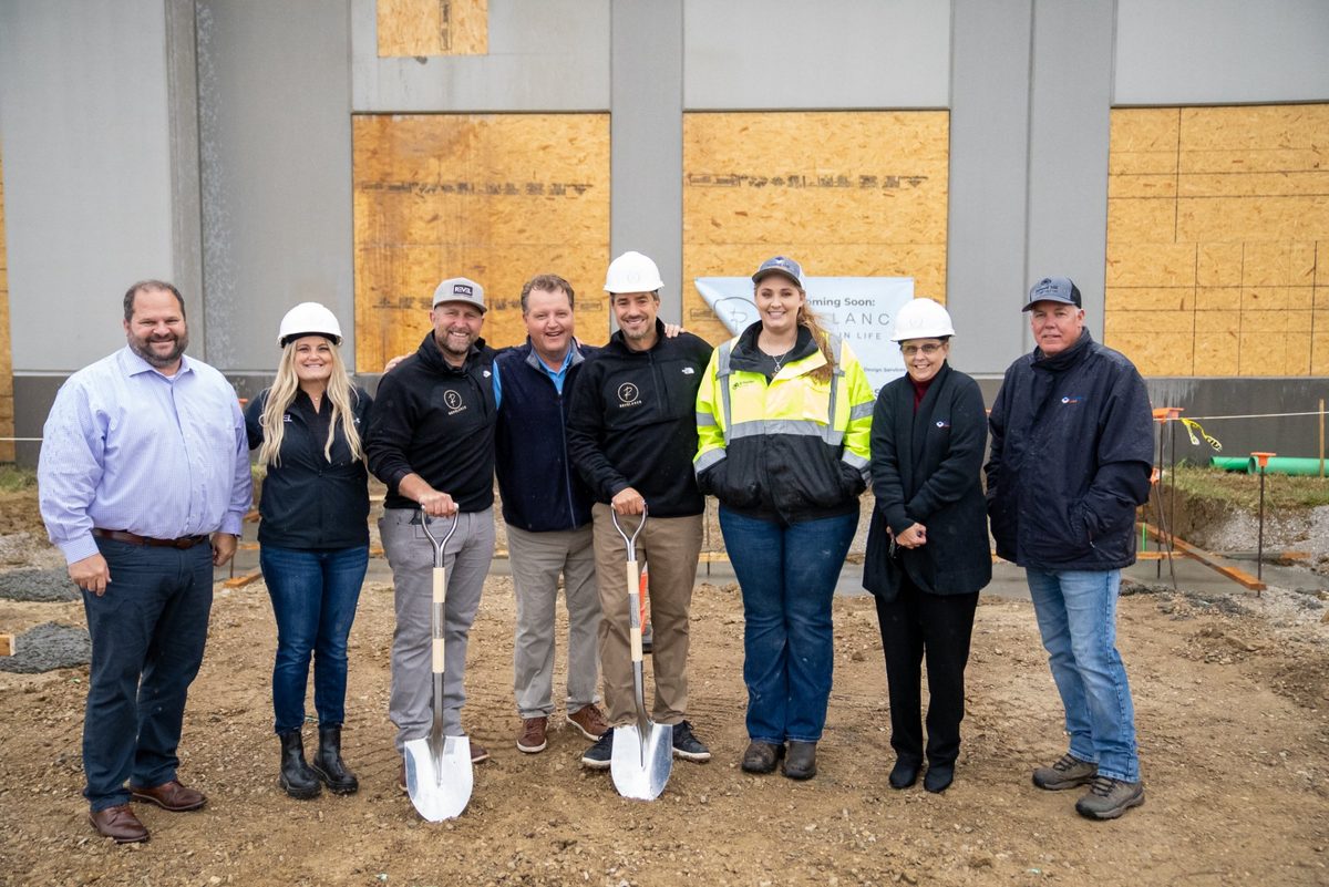 The full Revelance groundbreaking team