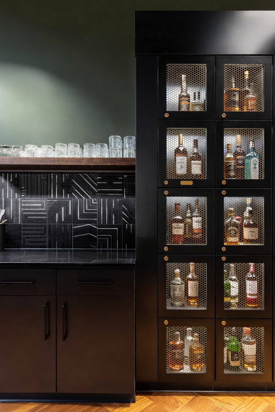 The C-Suite executive bourbon lounge at Revelance