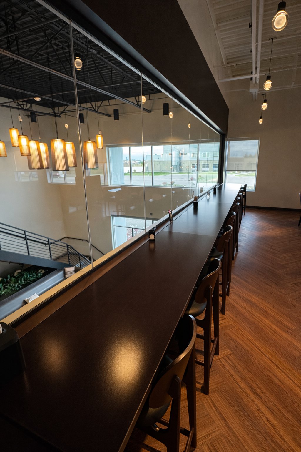 Private phone booths on the Co-Revel floor at Revelance