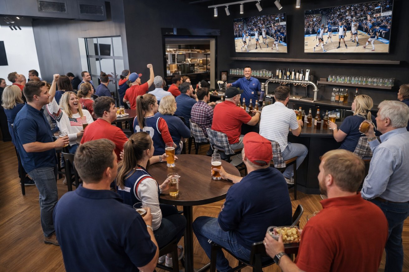 Watch party at the Sonder Taphouse